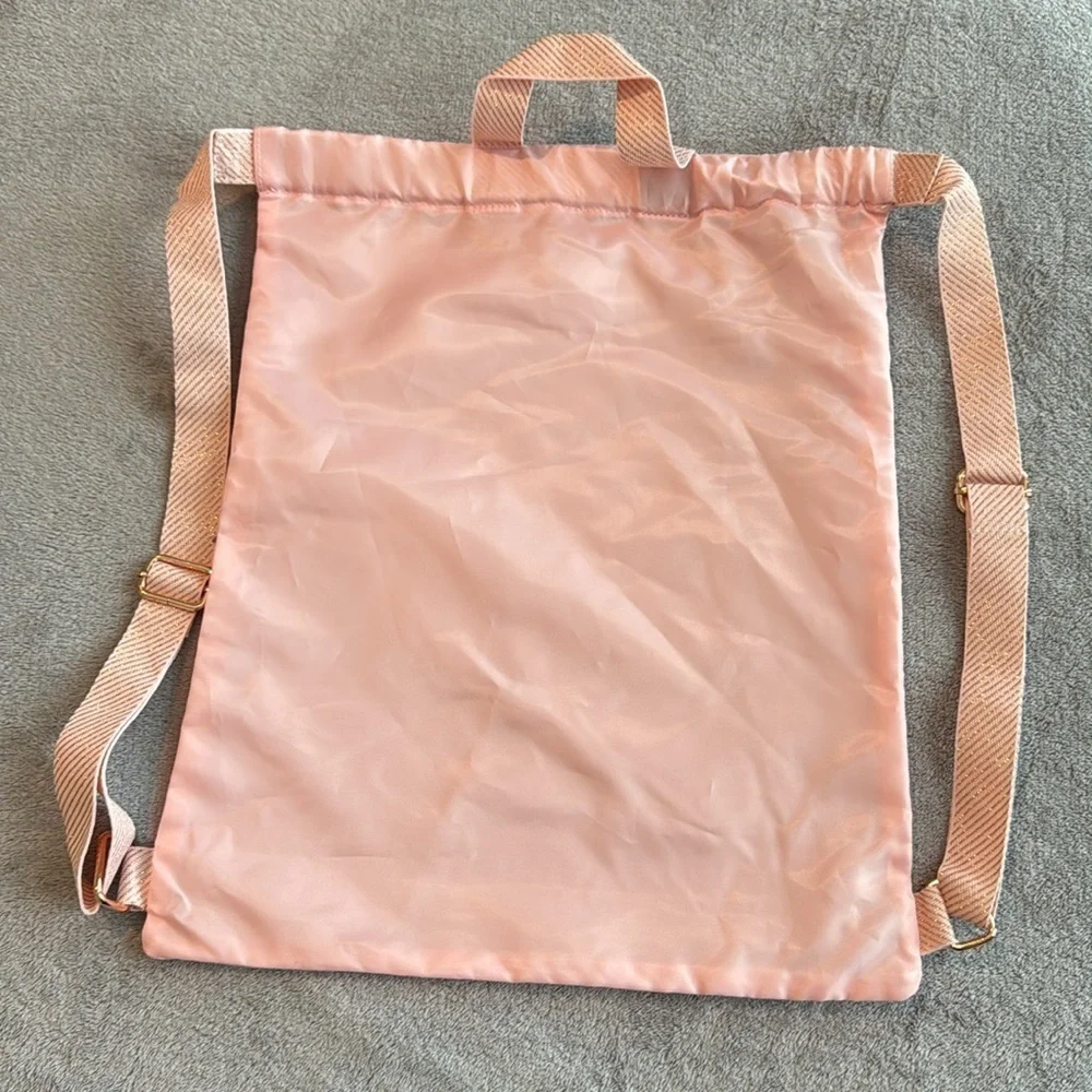 Disney Parks Bibbidi Bobbidi Boutique Drawstring Backpack Bag Cinch Sack 13